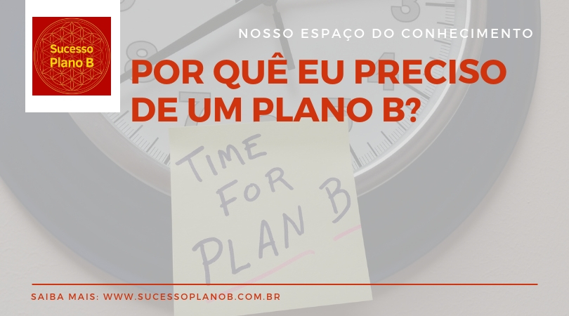 Plano B - Por Que Preciso Ter? | Sucesso Plano B